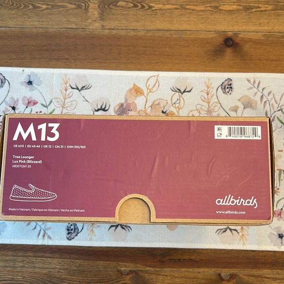 Allbirds | Tree Lounger Slip-on Style | Lux Pink | Men’s 13 - Picture 3 of 3